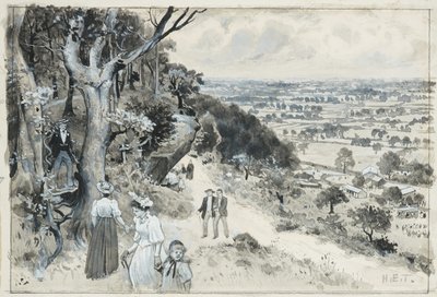 Alderley Edge, en picknick av Henry Edward Tidmarsh