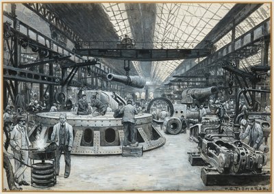 Bay i Sir Joseph Whitworth och Cos monteringsbutik av Henry Edward Tidmarsh