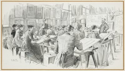 Designrum, Kommunala konsthögskolan av Henry Edward Tidmarsh