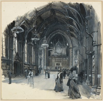 Stora salen, rådhuset av Henry Edward Tidmarsh