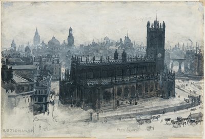 Manchester från Grammar School av Henry Edward Tidmarsh