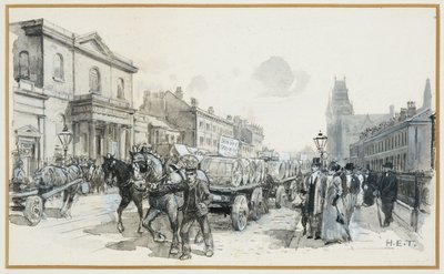 första maj, Oxford Street av Henry Edward Tidmarsh