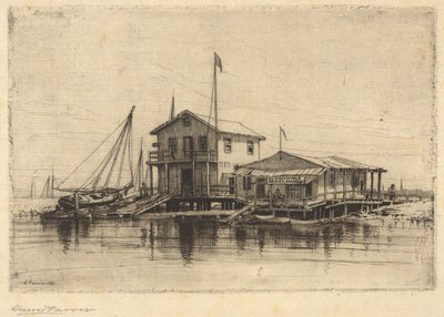 På Creek, Long Island av Henry Farrer