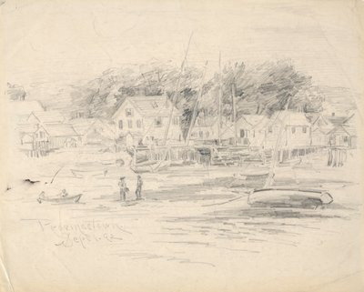 Utsikt över Provincetown av Henry Farrer