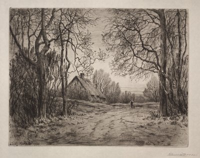 Vinterkväll av Henry Farrer