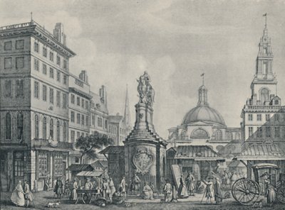 Aktiemarknaden, 1738, 1920 av Henry Fletcher