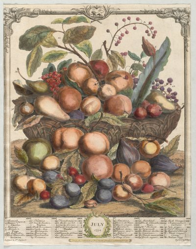 Tolv månaders frukt: juli 1732. av Henry Fletcher