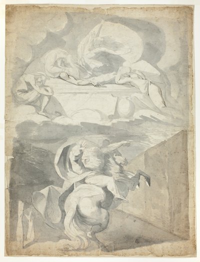 Oden i underjorden av Johann Heinrich Füssli