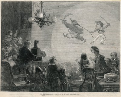 Den magiska lyktan (gravyr) av Henry George Hine