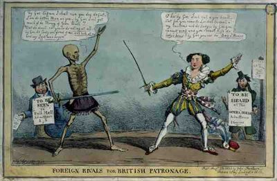 "Foreign Rivals for British Patronage", pub. av John Fairburn av Henry Heath