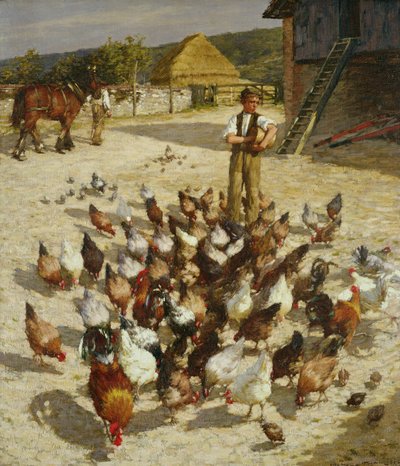 En gård i Sussex av Henry Herbert La Thangue