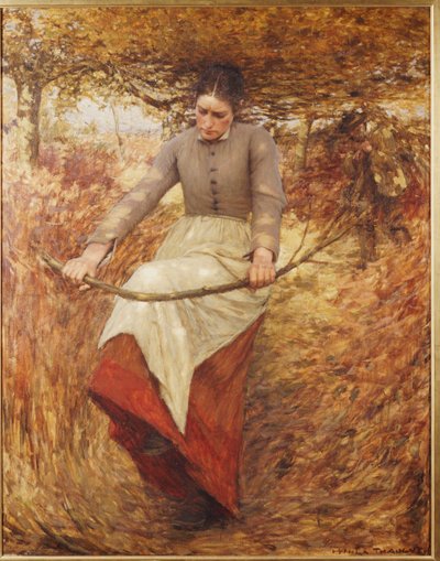 En höstmorgon av Henry Herbert La Thangue