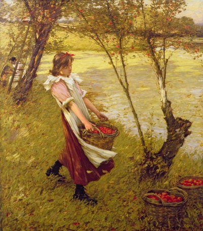 I Orchard, Haylands, Graffham av Henry Herbert La Thangue