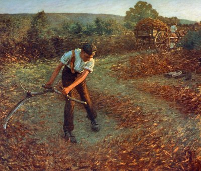 Slåtter Bracken, c1903, 1912. av Henry Herbert La Thangue