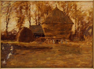 Sussex Hayricks, 1917 av Henry Herbert La Thangue