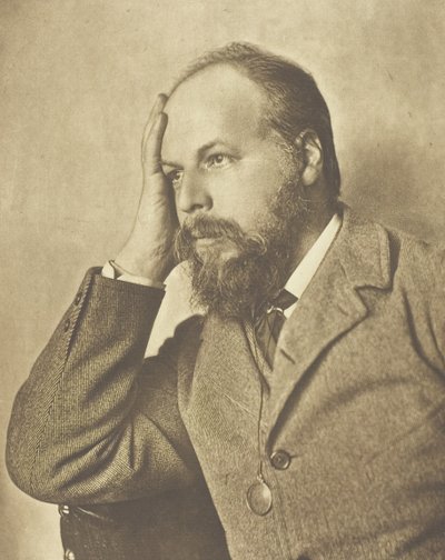 Hallam, Lord Tennyson, ca. 1893. av Henry Herschel Hay Cameron