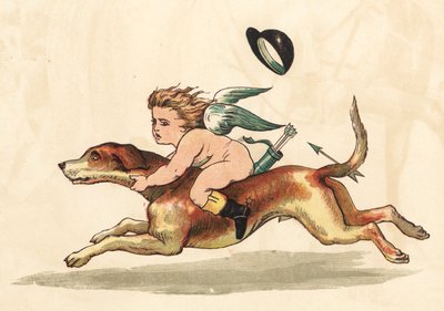 The Meet (färg litho) av Henry Hetherington Emmerson