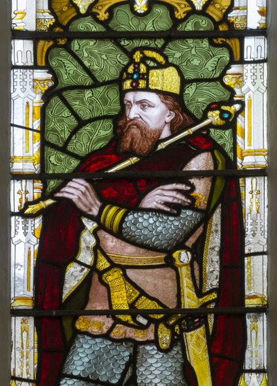 Cambridge, Trinity College, Heaton Butler & Bayne, Henry Holiday, Carolus, 1870, CA av Henry Holiday