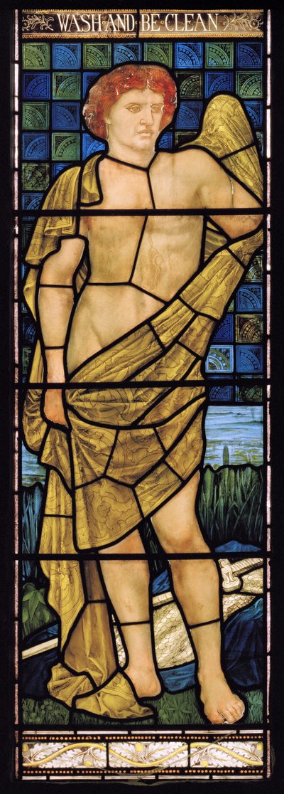 Johannes Döparen, 1879 (målat glas) av Henry Holiday