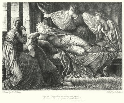 The Staff And Scrip (gravyr) av Henry Holiday