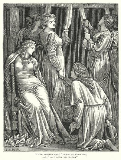 The Staff and Scrip (gravyr) av Henry Holiday