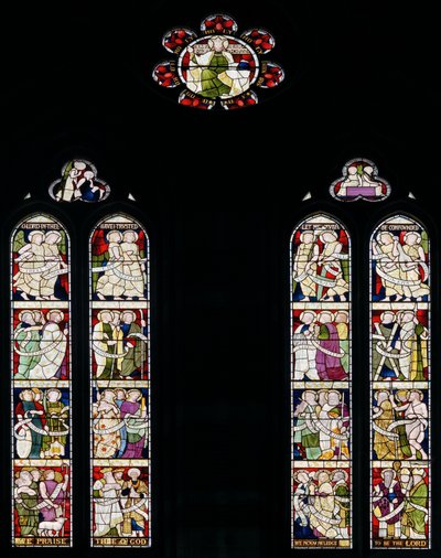 Fönster, ca 1872 (målat glas) av Henry Holiday