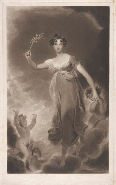 Lady Leicester som Hope av Henry Hoppner Meyer