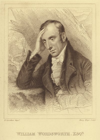 Porträtt av William Wordsworth av Henry Hoppner after Meyer