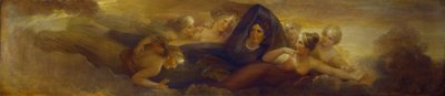 Natt med Plejaderna, 1834 (olja på mahognypanel) av Henry Howard