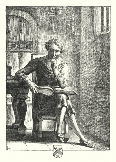 I fängelse (gravyr) av Henry Hugh Armstead