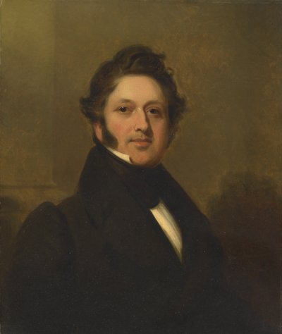Daniel Embury, ca. 1830. av Henry Inman