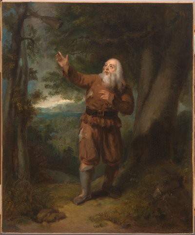 Mr Hackett, i karaktären av Rip Van Winkle, ca. 1832. av Henry Inman