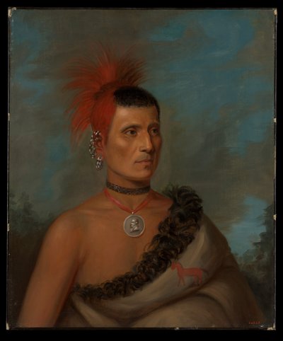 Pes-Ke-Le-Cha-Co av Henry Inman