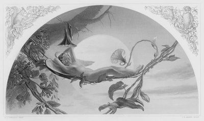 Ariel, från bilden i Kungliga Samlingen (gravyr) av Henry James Townsend