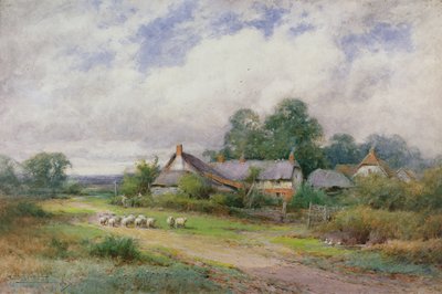 Hem från marknaden, A Bedfordshire Hamlet av Henry John Sylvester Stannard