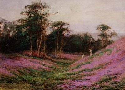 Nära Romans Camp, Sheringham, Norfolk (akvarell på papper) av Henry John Sylvester Stannard