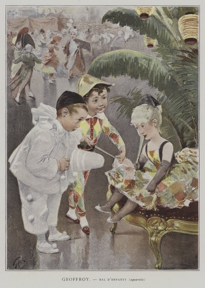Bal dEnfants (Childrens Ball) av Henri Jules Jean Geoffroy