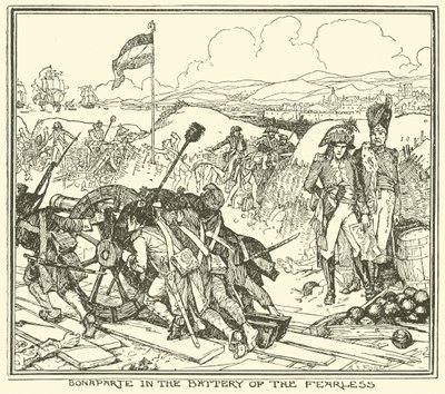 Bonaparte i de oräddas batteri av Henry Justice Ford