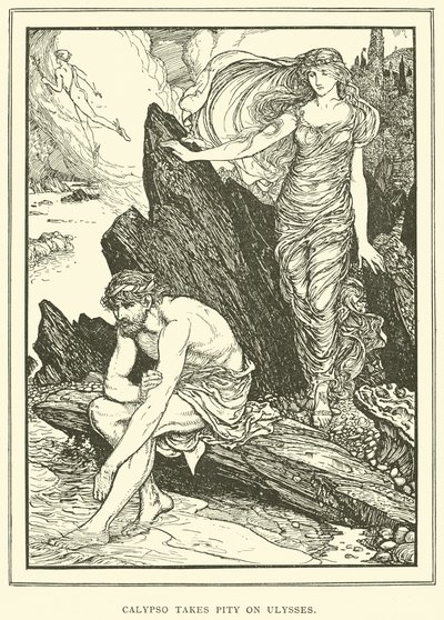 Calypso tycker synd om Ulysses av Henry Justice Ford