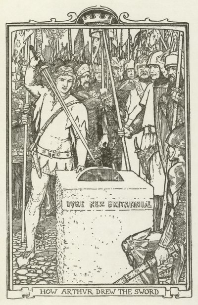 Hur Arthur drog svärdet av Henry Justice Ford