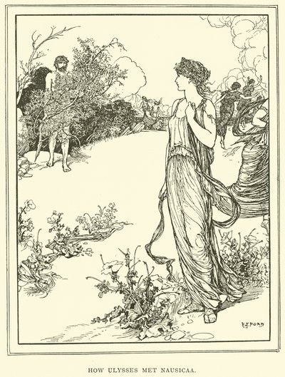 Hur Ulysses träffade Nausicaa av Henry Justice Ford