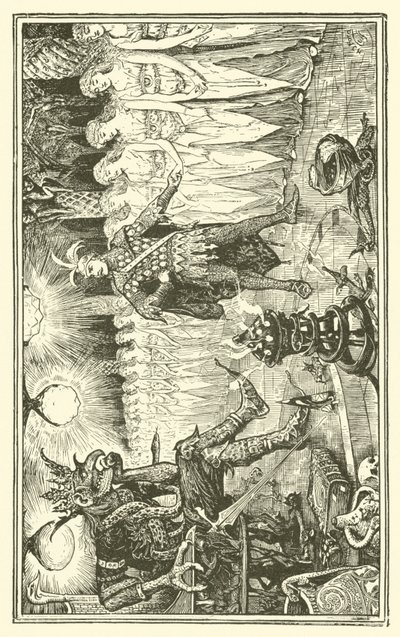 King Kojata (gravyr) av Henry Justice Ford