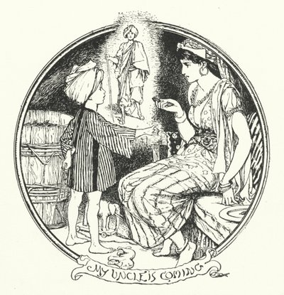 Min farbror kommer (gravyr) av Henry Justice Ford