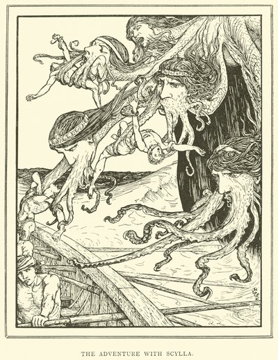 Äventyret med Scylla av Henry Justice Ford