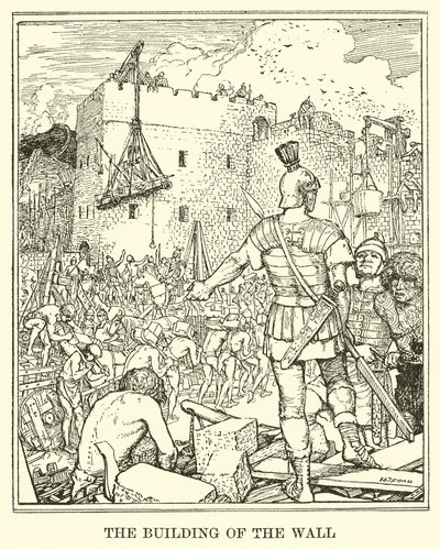 Byggnaden av muren av Henry Justice Ford
