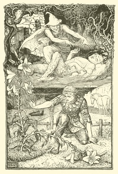 The Golden Lads (gravyr) av Henry Justice Ford