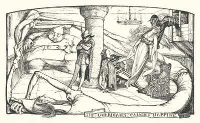 The Guardians Caught Napping (gravyr) av Henry Justice Ford