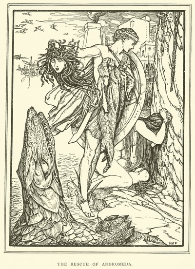 Räddningen av Andromeda av Henry Justice Ford