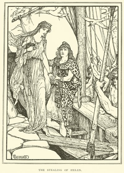 Stöldet av Helen av Henry Justice Ford