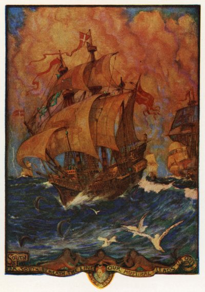 Med Francis Drake i tropikerna av Henry Justice Ford